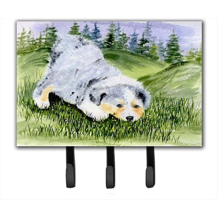 Carolines Treasures Australian Shepherd Leash Holder or Key Hook SS8015TH68